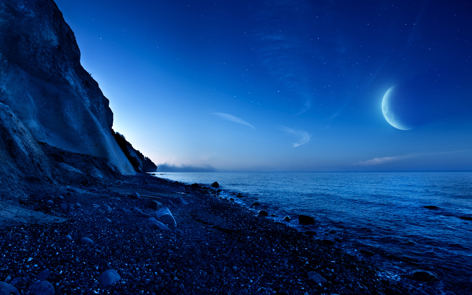nightfall_mountain_sea_moon-wide